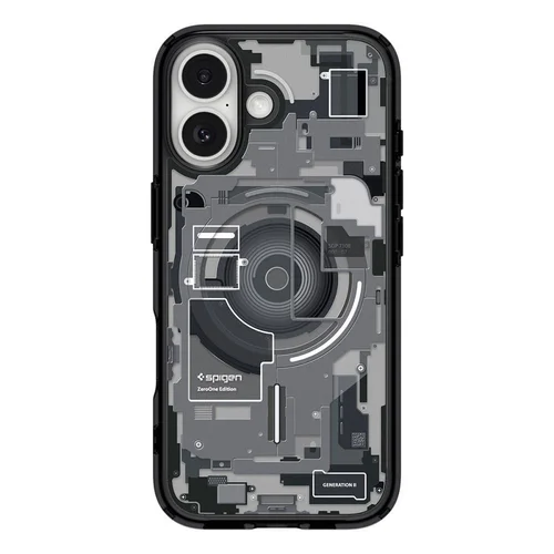SPIGEN Ultra Hybrid Mag MagSafe iPhone 17 Zero One juodas image 2