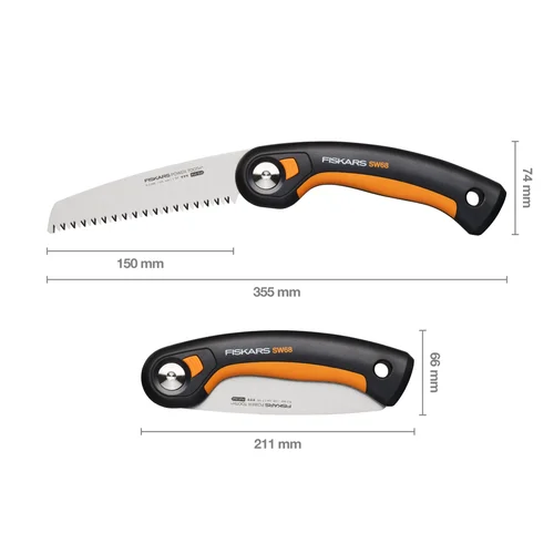 Fiskars Plus užlenkiamas pjūklas SW68 image 2