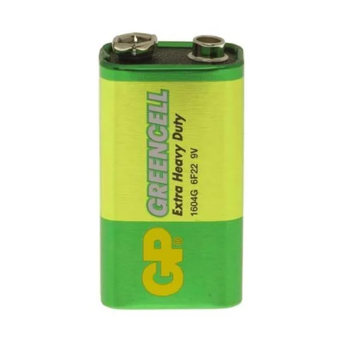 GP GREENCELL 9 V 6F22 elementas image 2