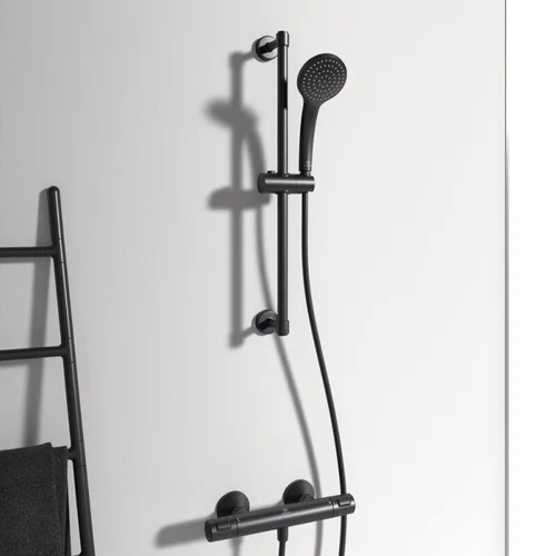 Dušo komplektas Ideal Standard Idealrain Soft BD142XG Matinė Juoda image 3