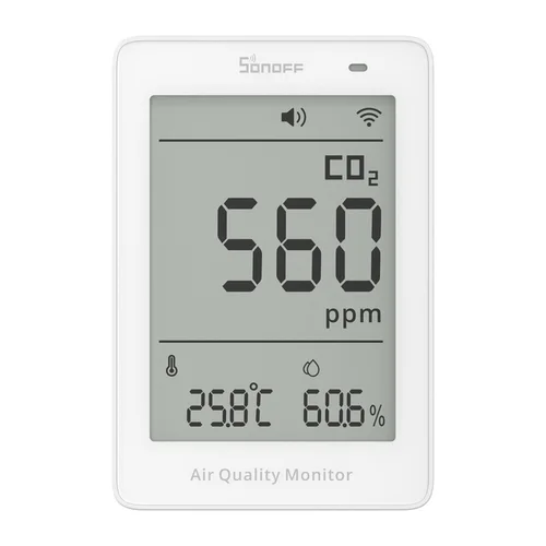 Sonoff AirGuard CO2 SAWF-08P Wi-Fi oro kokybės matuoklis image 3