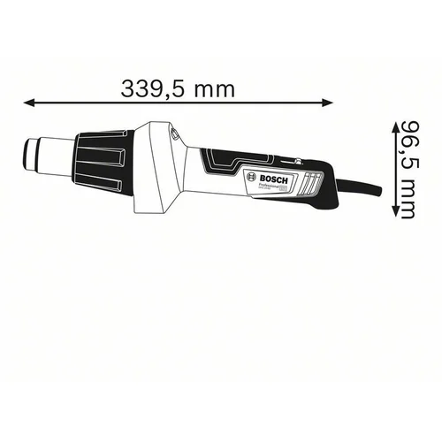Bosch GHG 20-60 Professional Elektrinis fenas image 2