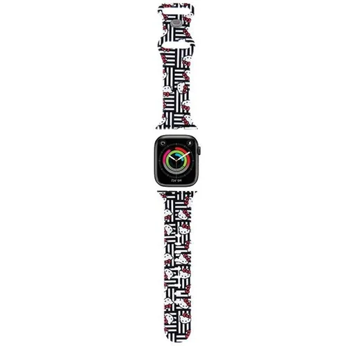 Hello Kitty Apple Watch apyrankė 38/40/41 mm, juoda image 1
