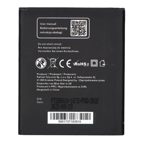 Blue Star Premium Samsung Galaxy S3 Mini I8190 1500 mAh akumuliatorius image 2