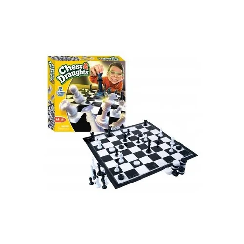 FunVille Stalo žaidimas šaškės ir šachmatai 61152 image 1