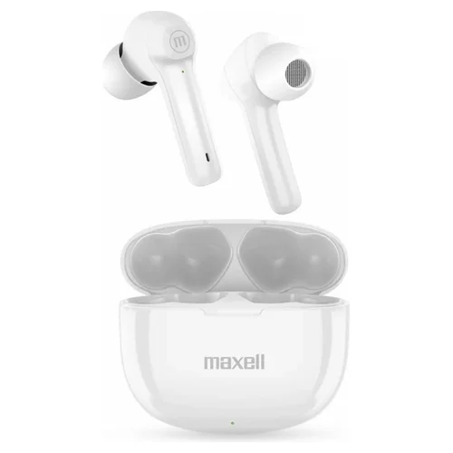 Maxell Dynamic+ belaidės ausinės, baltos image 1