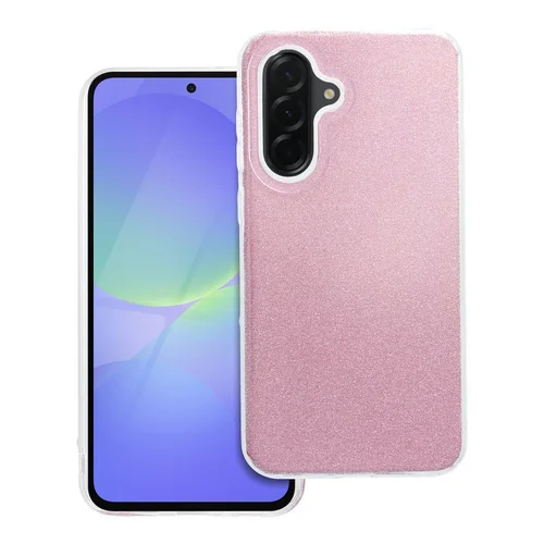 Švytintis dėklas Samsung A36 5G, rožinis image 1