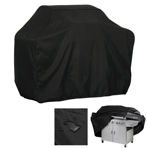 Hurtel XXL uždangalas 190 × 71 × 117 cm, juodas image 3