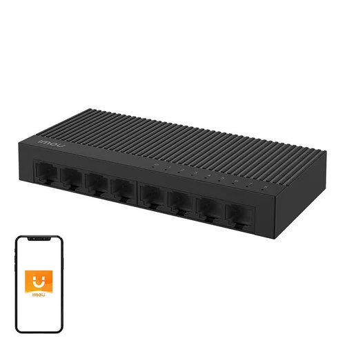 IMOU SF108C 8 prievadų 100 Mbps LAN jungiklis image 1