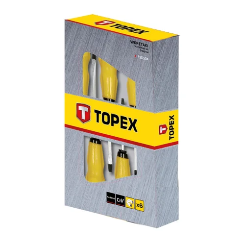 TOPEX Atsuktuvai smūginiai, komplekte 6 vnt. image 2