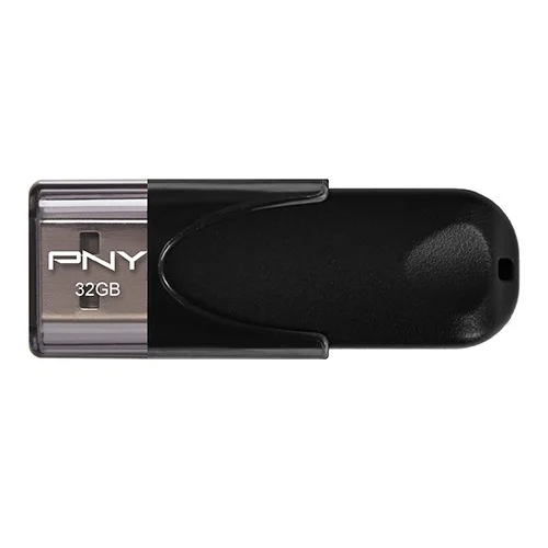 PNY Attaché 4 2.0 32 GB USB Tipo-A atmintinė, juoda image 1