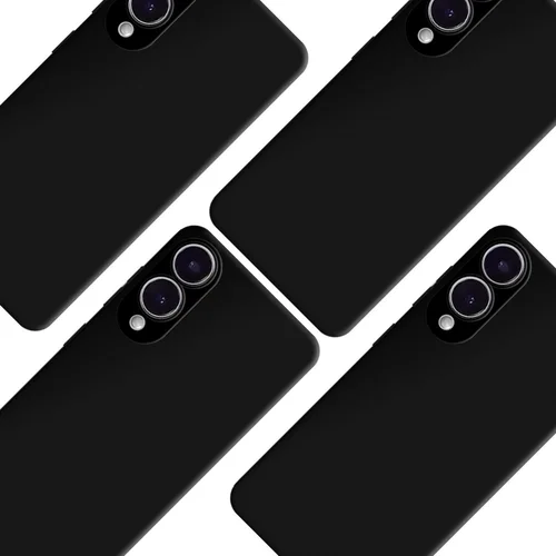 3mk Hardy MagCase Samsung Galaxy S25 Edge, juodas silikoninis dėklas image 1
