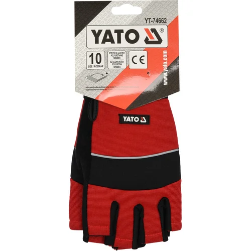 YATO YT-74662 puspirštės pirštinės, 10 dydis image 2