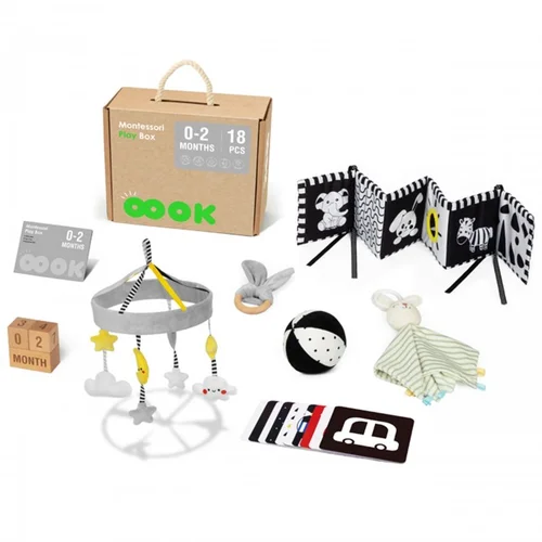 Tooky Toy Edukacinis Žaislų Rinkinys Naujagimiui XXL Montessori image 1