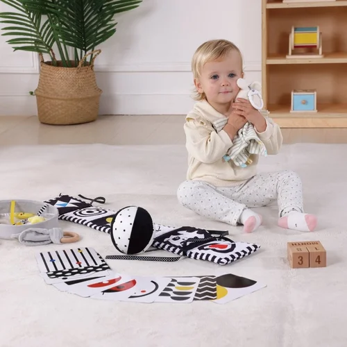 Tooky Toy Edukacinis Žaislų Rinkinys Naujagimiui XXL Montessori image 3