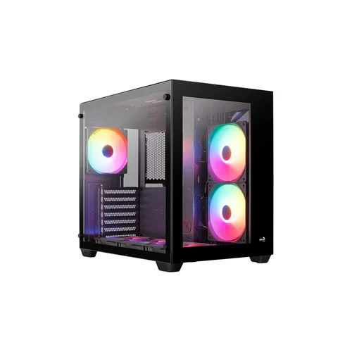 AeroCool PGS DRYFT G-BK-V1 FRGB Midi Tower korpusas image 1