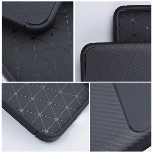 Carbon Premium dėklas Samsung S23 FE, juodas image 3