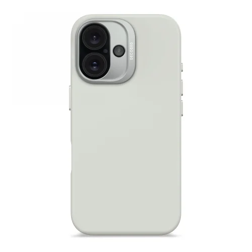 Decoded silikoninis dėklas iPhone 16 su MagSafe, pilkas image 1