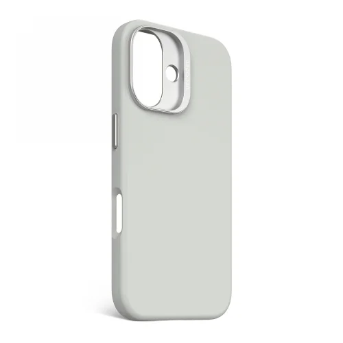 Decoded silikoninis dėklas iPhone 16 su MagSafe, pilkas image 2