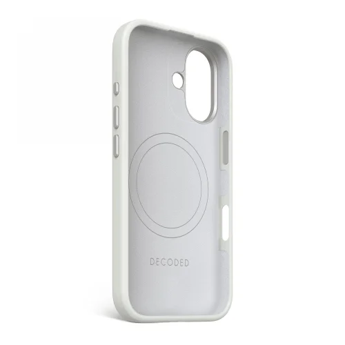 Decoded silikoninis dėklas iPhone 16 su MagSafe, pilkas image 3