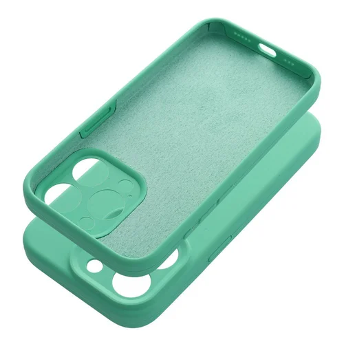 Silikoninis 2 mm dėklas iPhone 16 Pro Max, mėtų image 1