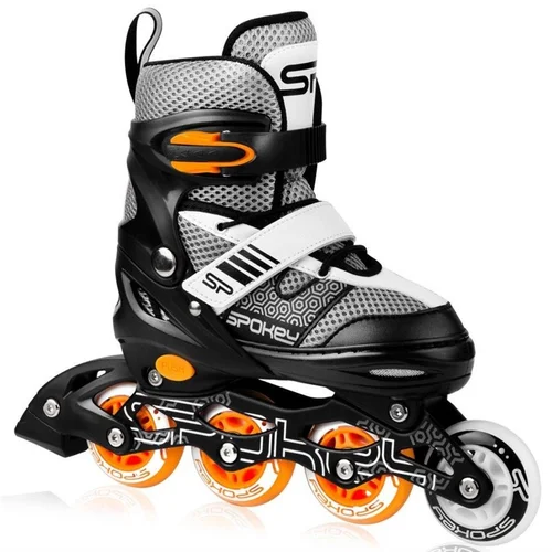 Spokey Arya 929582 riedučiai, Juodi/Oranžiniai, 38-42 image 1