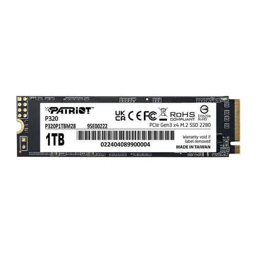 Patriot Viper P320 P320P1TBM28 1 TB M.2 NVMe SSD image 1