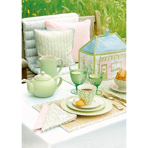 GreenGate ALICE didelė lėkštė, šviesiai žalia image 3