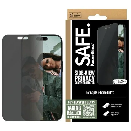 SAFE by PanzerGlass iPhone 16 Pro 6,3 col. privatumo filtras image 1