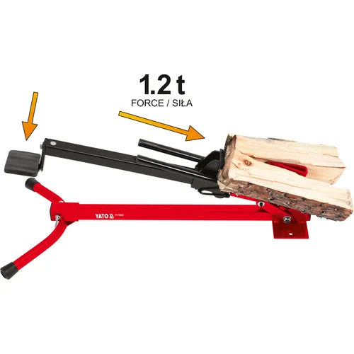 YATO YT-79943 pedalinė malkų skaldyklė 430 × 180 mm image 1