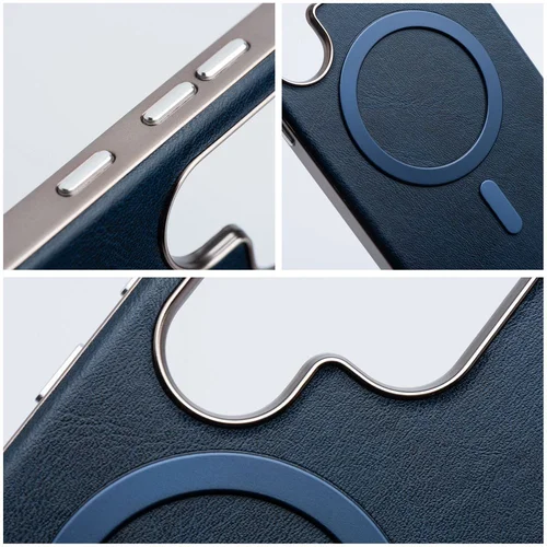 GENTLEMAN MAG COVER MagSafe dėklas iPhone 17 Air, tamsiai mėlynas image 3