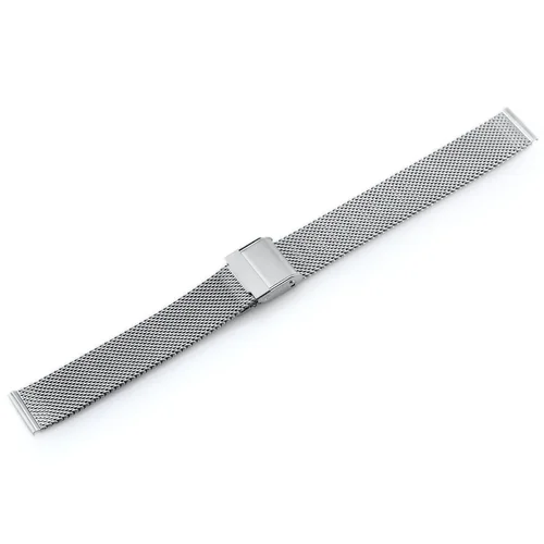 Pacific M6 sidabrinė plieninė tinklelio apyrankė 12 mm image 3