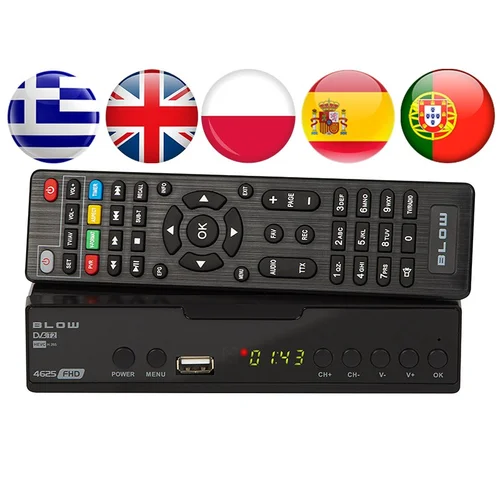 BLOW 4625FHD DVB-T2 dekoderis H.265 image 1