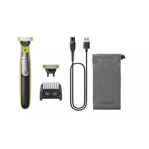 Philips OneBlade 360 QP2734/31 veido skustuvas, pilkas image 1