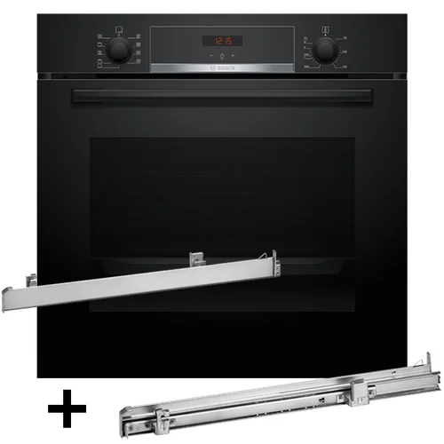 Bosch HBA514BB3 orkaitė su HEZ538000 bėgeliais image 1