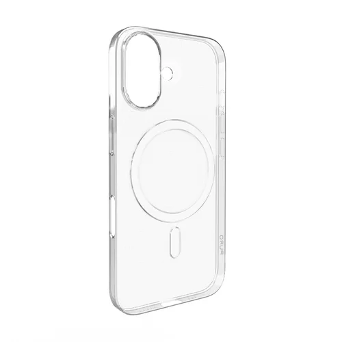 Puro 03 Mag MagSafe silikoninis dėklas iPhone 16 Plus, skaidrus image 2
