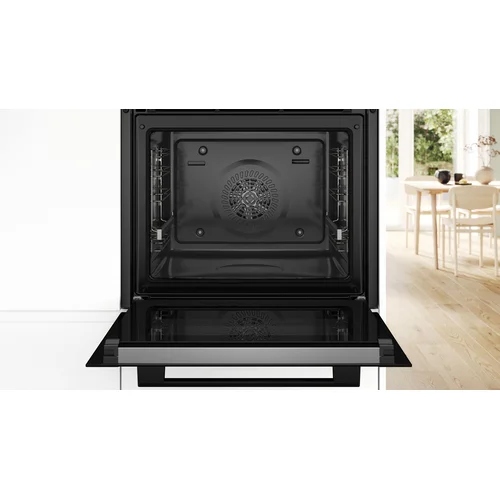Bosch Serie 4 HBA372EB3 elektrinė orkaitė 71 l, juoda image 3