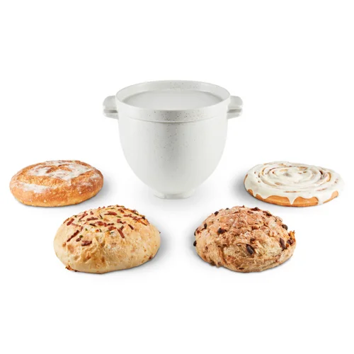 KitchenAid 5KSM2CB5BGS Duonos dubuo 4,7 L su dangčiu image 2