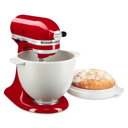 KitchenAid 5KSM2CB5BGS Duonos dubuo 4,7 L su dangčiu image 3
