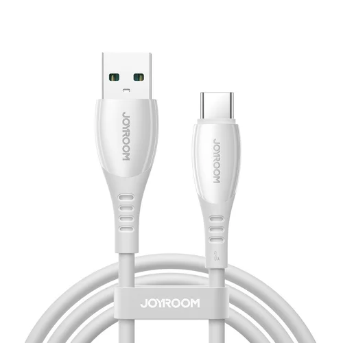 Joyroom S-A59 Vibrant Series USB-A–USB-C kabelis, 3 A, 1,2 m, baltas image 1