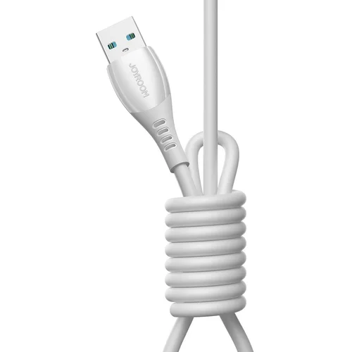 Joyroom S-A59 Vibrant Series USB-A–USB-C kabelis, 3 A, 1,2 m, baltas image 2