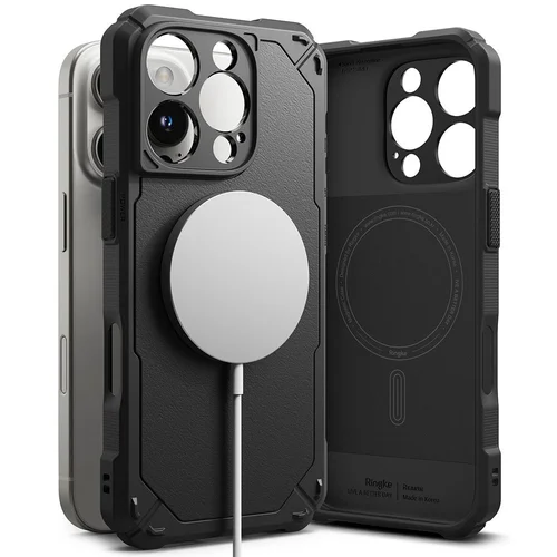 Ringke Rugged Gear MagSafe dėklas iPhone 16 Pro Max, juodas image 1