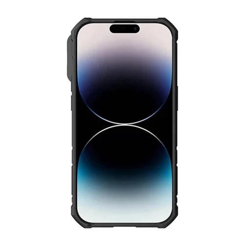 Nillkin CamShield Armor Pro dėklas iPhone 14 Pro, juodas image 3