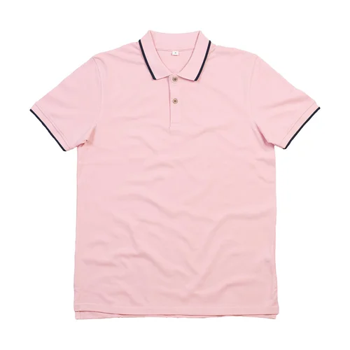 Vyriški Mantis M191 polo marškinėliai trumpomis rankovėmis - L, Pink/Navy image 3