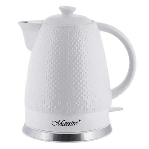 Maestro MR-073 elektrinis virdulys 1,2 L, 1200 W, baltas image 1