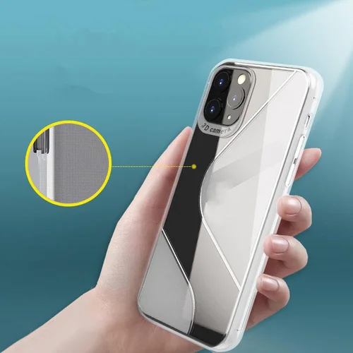 S-Case TPU dėklas Huawei P40 Lite E, mėlynas image 2