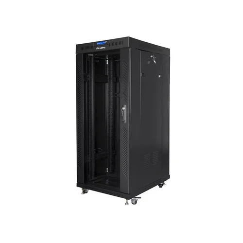 LANBERG 19 colių rack spinta 27U, 600 × 600 mm, juoda image 3