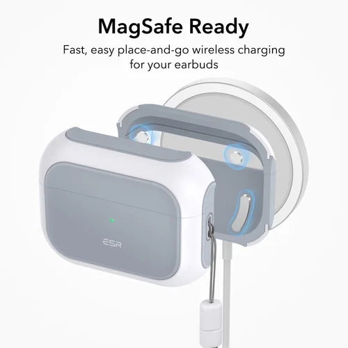 ESR Orbit HaloLock dėklas AirPods Pro 1/2, baltas image 3