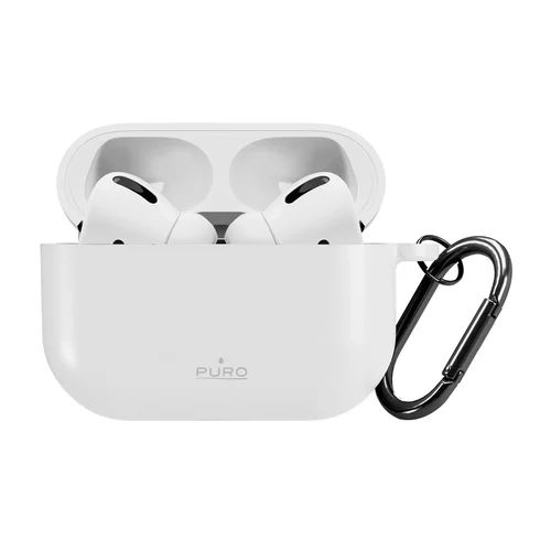 Puro Icon silikoninis dėklas AirPods Pro 3, baltas image 1