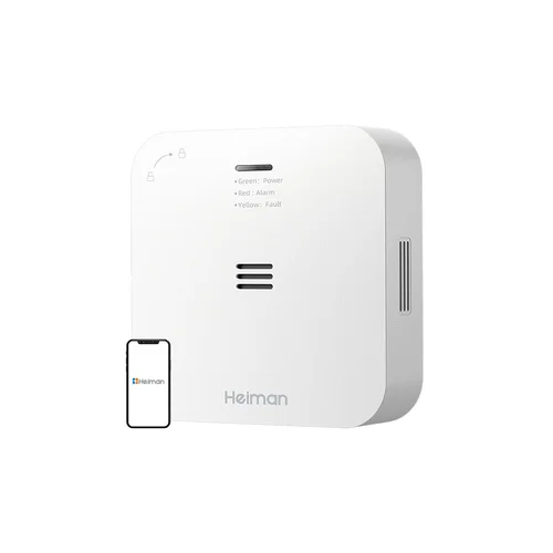 Heiman HM-720ES-W anglies monoksido detektorius image 1